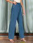 RHINESTONE WIDE LEG JEANS